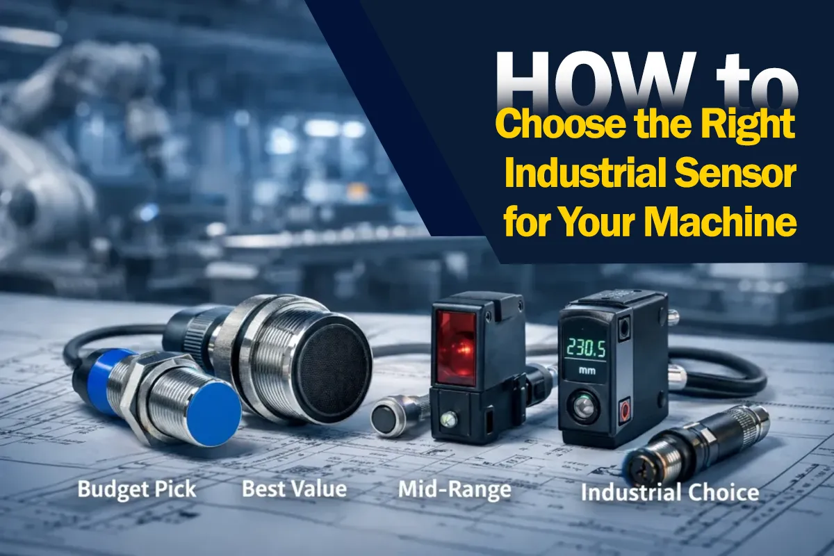 Right Industrial Sensor for Your Machine